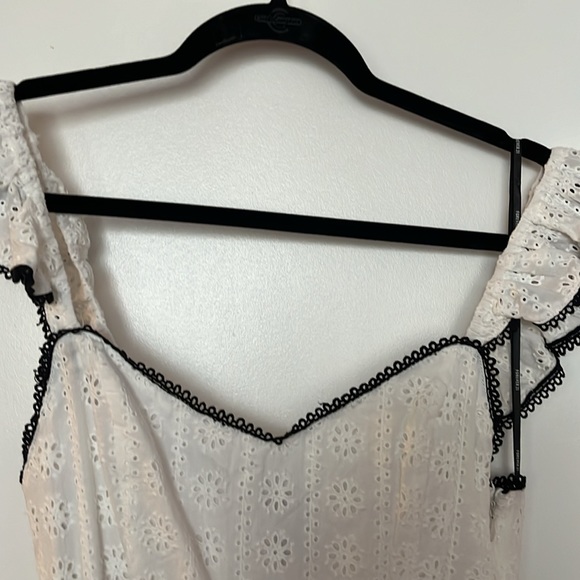 FOREVER 21 | Eyelet Lace Dress Sz M - Picture 7 of 10